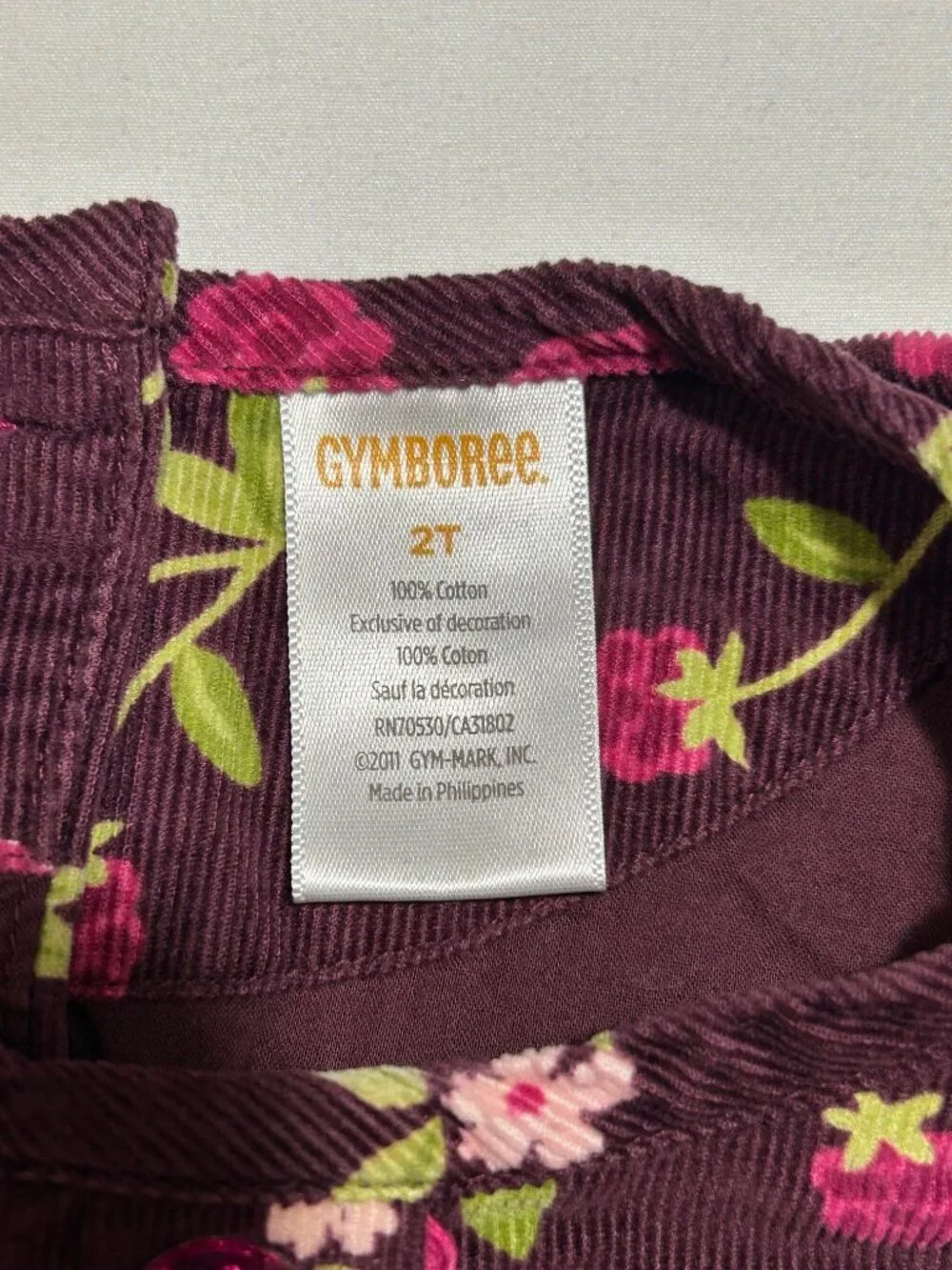 Gymboree girls 2t
